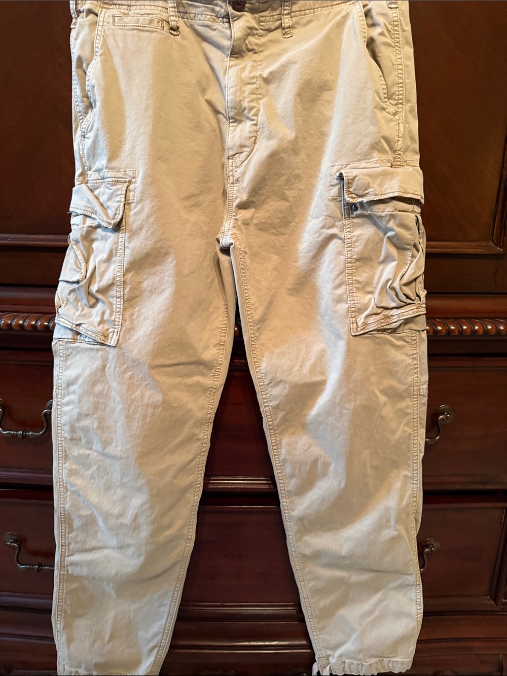 American Eagle Outfitters Men’s Flex Jeans - Beige Size: 32 x 34
